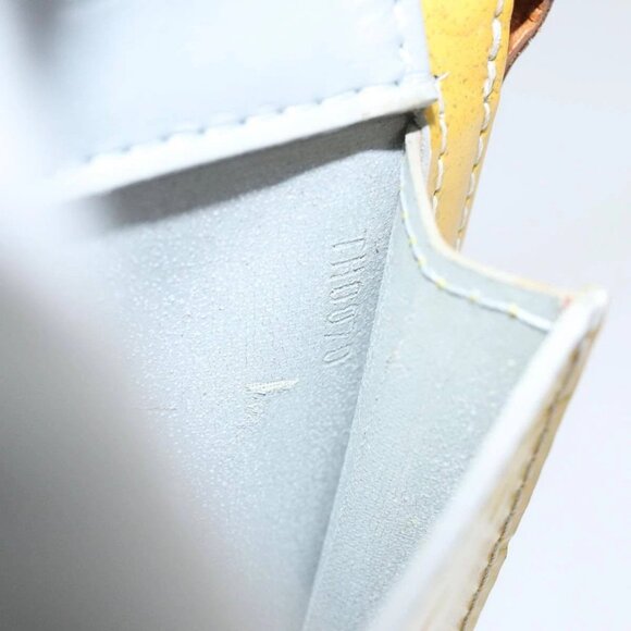 LOUIS VUITTON Monogram Vernis Motto Accessory Pouch Gris LV Auth - Picture 11 of 16